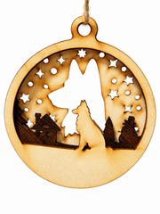 Personalisierte Hunde-Weihnachtskugel