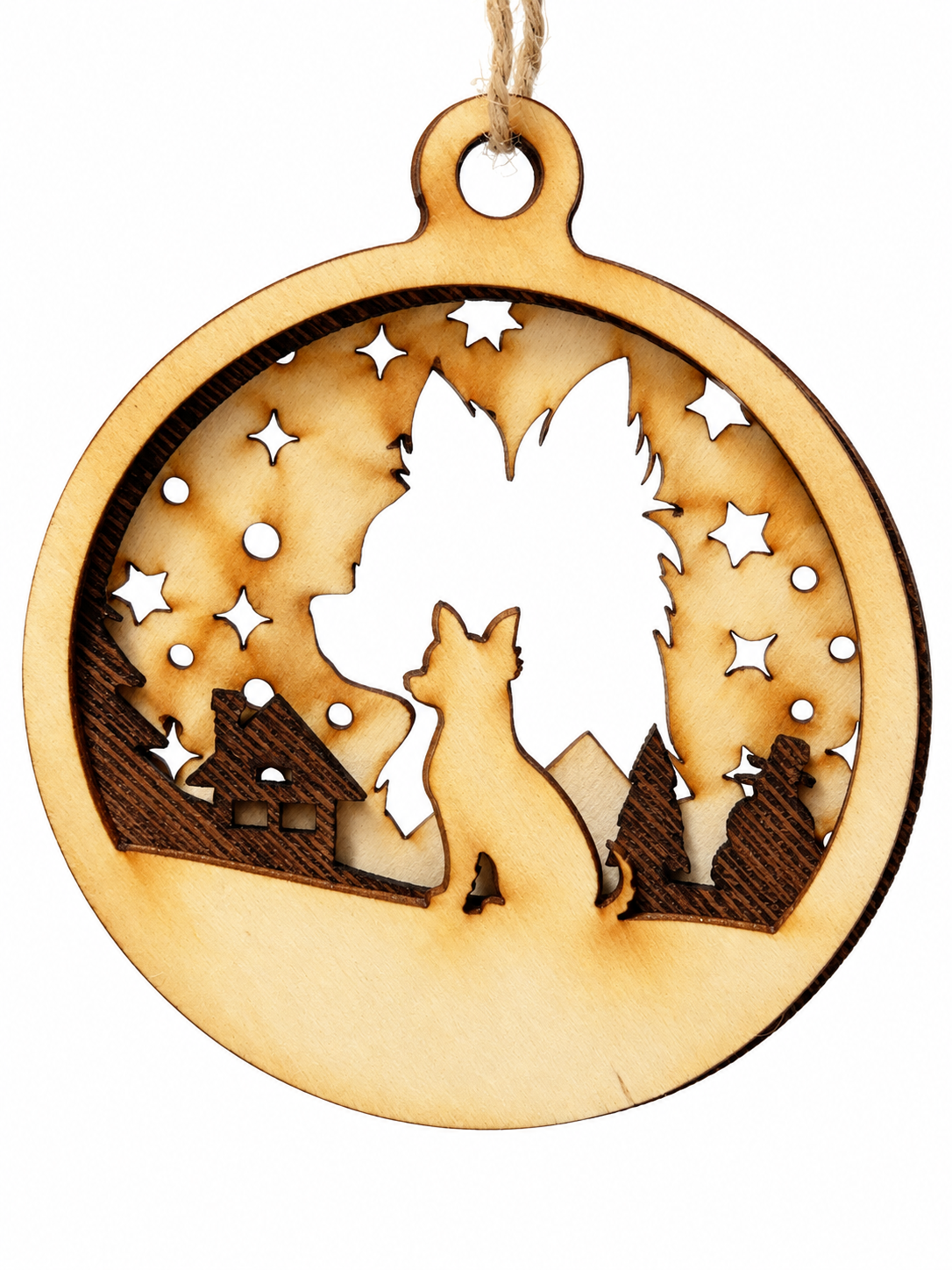 Personalisierte Hunde-Weihnachtskugel