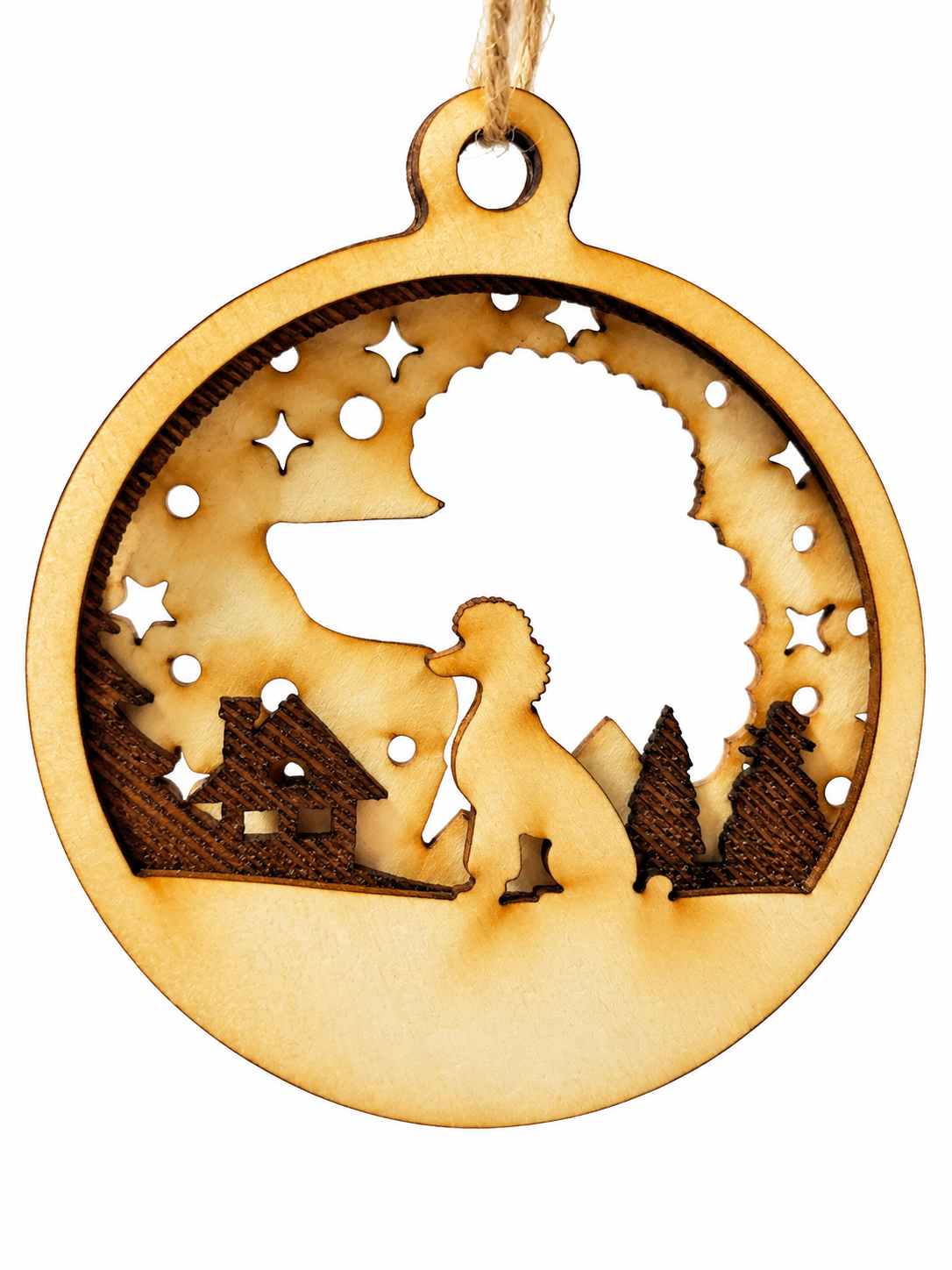 Personalisierte Hunde-Weihnachtskugel