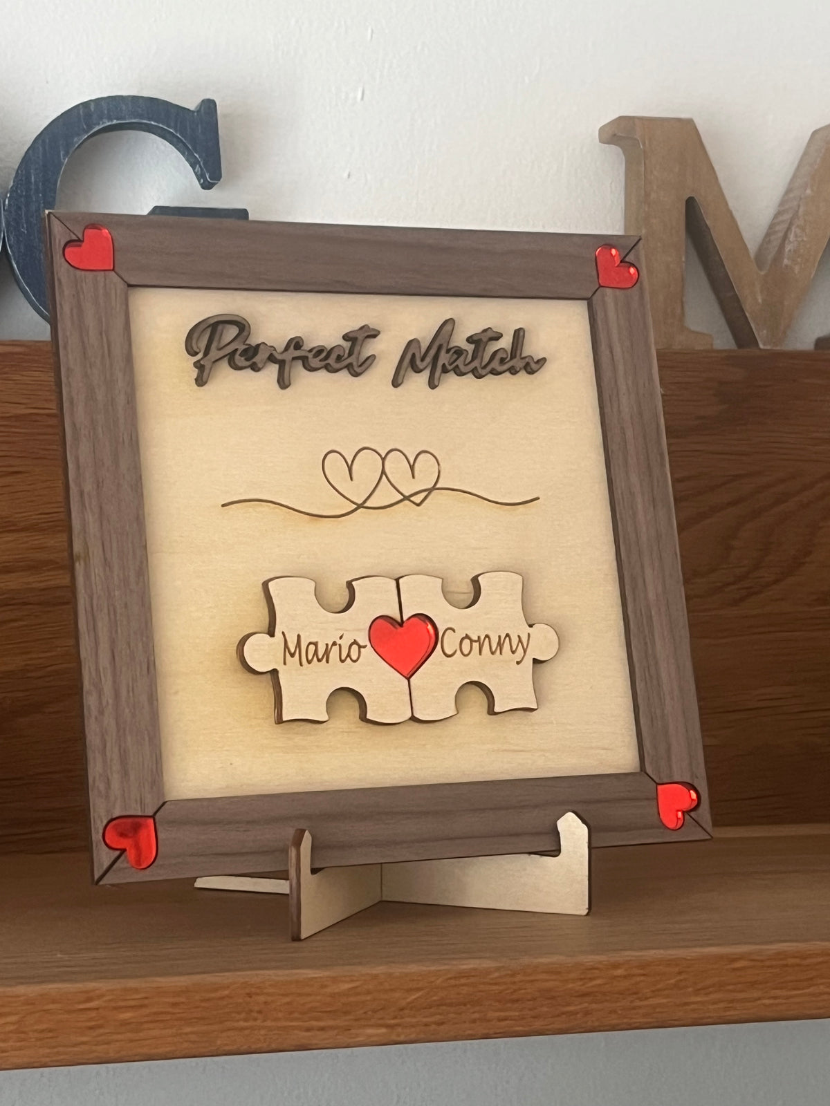 Valentinstag Paaraufsteller "Perfect Match"